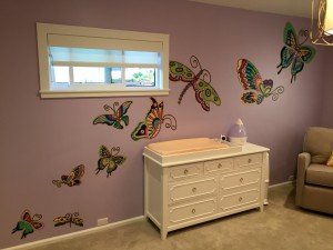Butterfly Mural