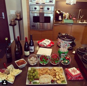 Christmas Spread - Pregnant Christmas