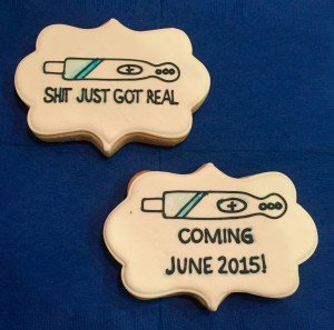 Pregnancy Cookies