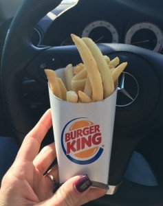 Pregnancy Craving - Burger King French Fries